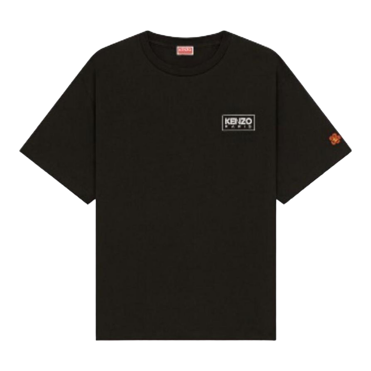 Kenzo Paris Small Square Logo Tee - Black