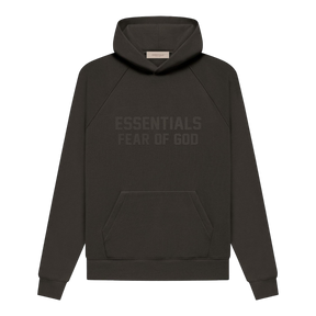 Essentials Off Black Hoodie