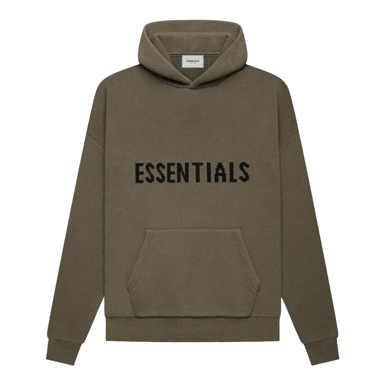 Essentials Knit Pullover Hoodie Harvest