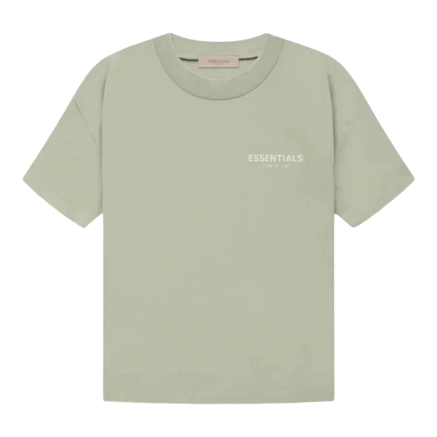 Essentials FW22 Small Logo Tee Seafoam