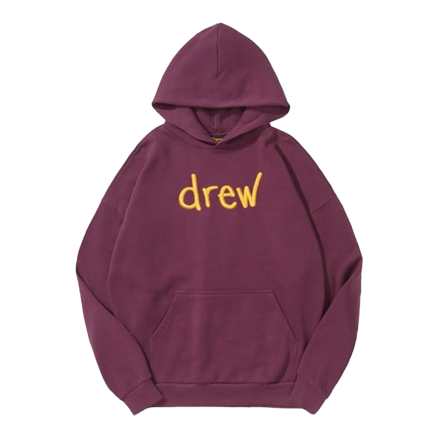 Drew House Scribble Embroidery Hoodie Berry