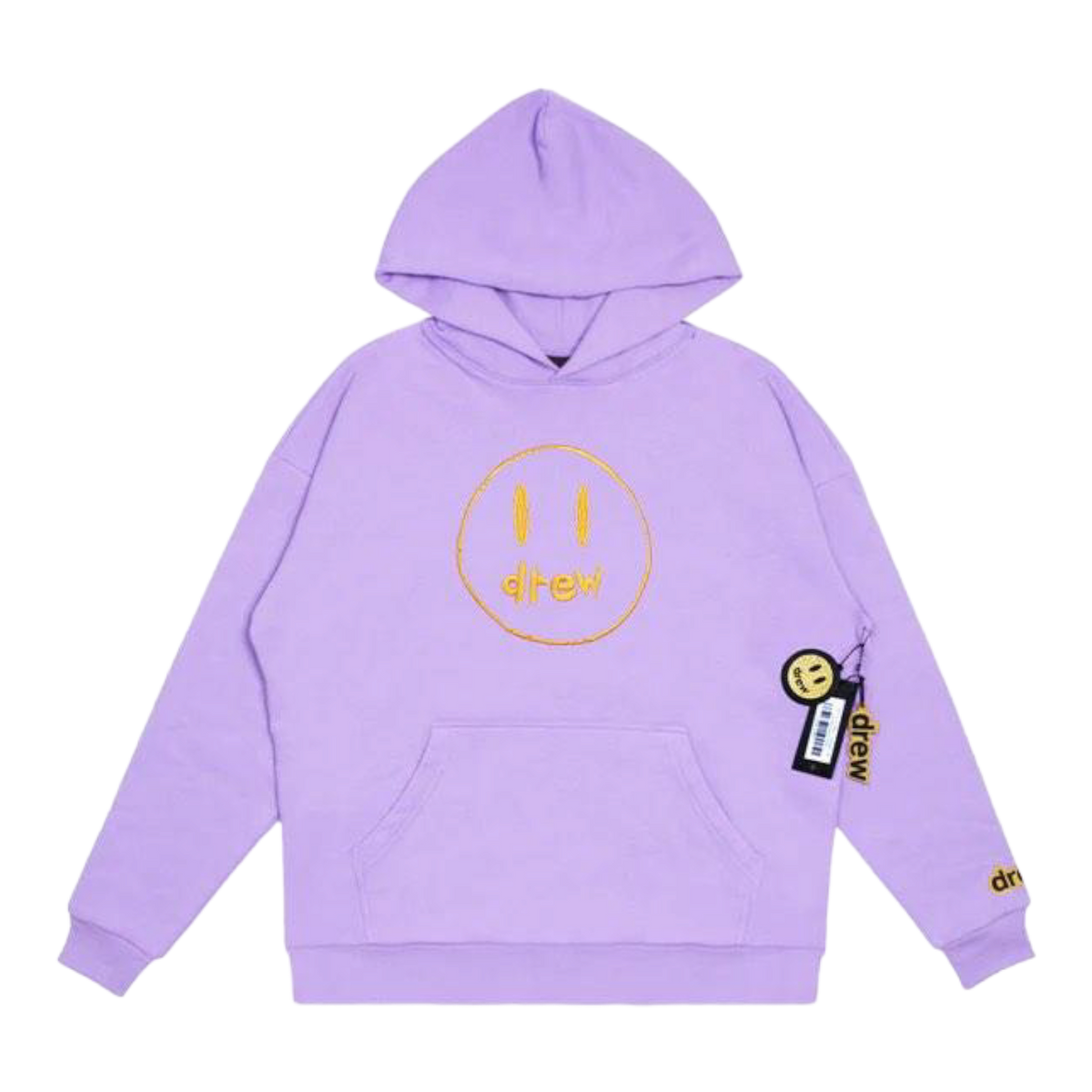 Drew House SSENSE Exclusive Painted Mascot Hoodie Purple