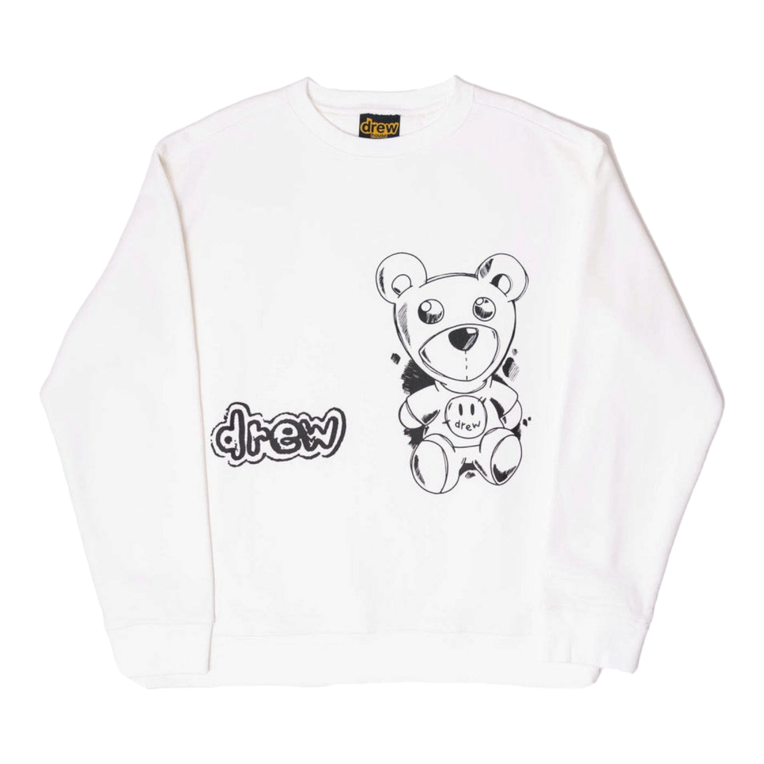 Drew House Theodore Sketch Crewneck Off White