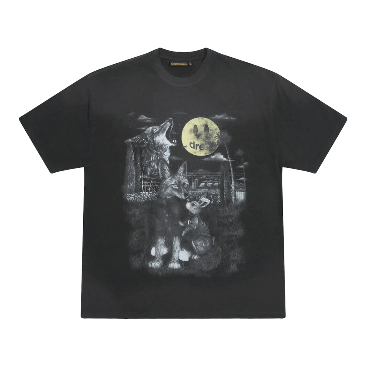 Drew House Full Moon Wolf SS T-Shirt