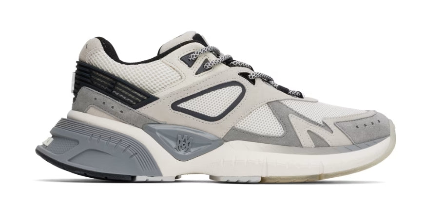 Amiri grey beige 'MA' runner sneaker