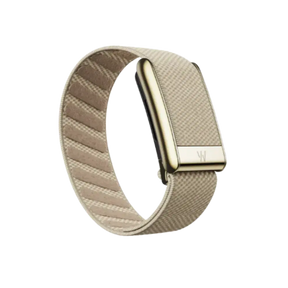 Whoop 5.0 / MG Life Superknit Luxe Dune with Gold Band (Strap Only)