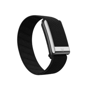 Whoop 5.0/ MG Life Superknit Luxe Obsidian with Titanium Band (Strap Only)