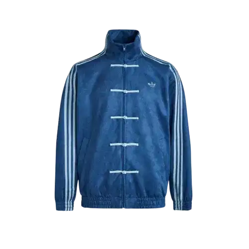 Adidas Originals CTT Chinese Track Top Casual Jacket Light Grey Blue
