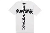 Supreme Thrasher Cross Tee White