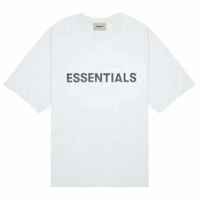 Essentials SS20 White Short Sleeve T Shirt
