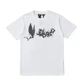 Vlone Pop Smoke Angel Tshirt White
