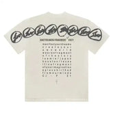 Travis Scott Cactus Jack X Fragment Manifest Tee