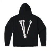 Vlone bone printed Hoodie