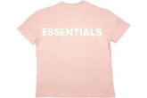 Fear of God Essentials Pink 3M Logo Boxy T-shirt Blush