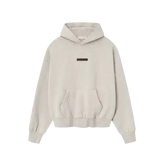 Fear Of God Essentials SS25 Classic Fleece Hoodie - Heather Stone