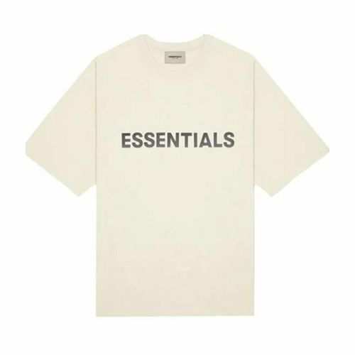 Essentials SS20 Cream Short Sleeve T-Shirt