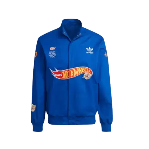 Adidas X Sean Wotherspoon X Hot Wheels Race Jacket Blue/Power Blue