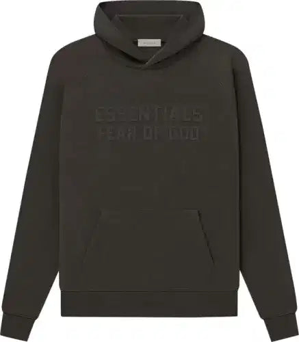 Fear Of God Essentials Hoodie SS23 'Off Black'