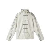 Adidas Originals CTT Chinese Track Top Casual Jacket Miracle Aluminium Brown