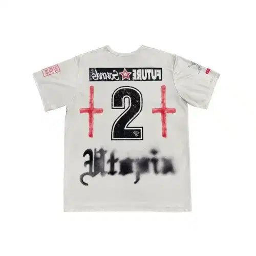 Travis Scott England Soccer Jersey White