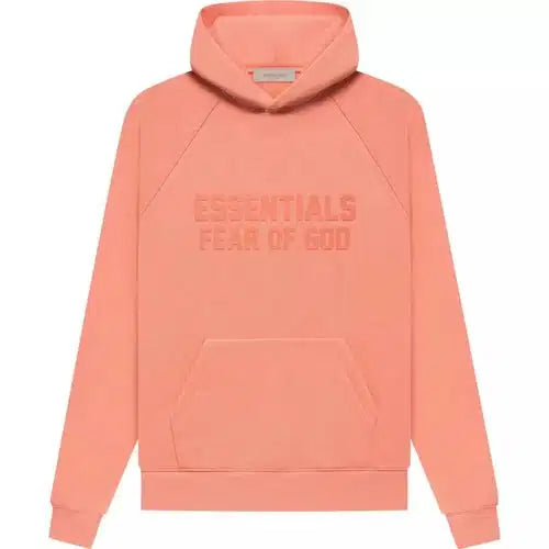 Fear of God Essentials Hoodie 'Coral'