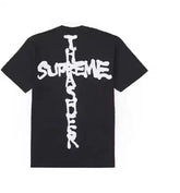 Supreme Trasher Cross Tee Black