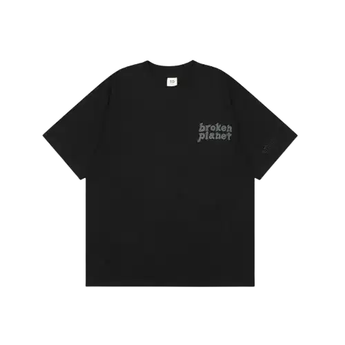 Broken Planet Basics T-Shirt Midnight Black