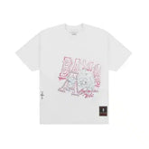 Cactus Jack By Travis Scott X Mitchell & Ness University Of Alabama Handdrawn Tee 'White'