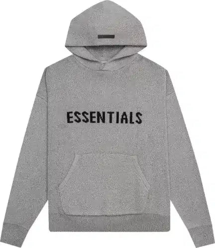 FOG Essentials Knit Hoodie Oatmeal
