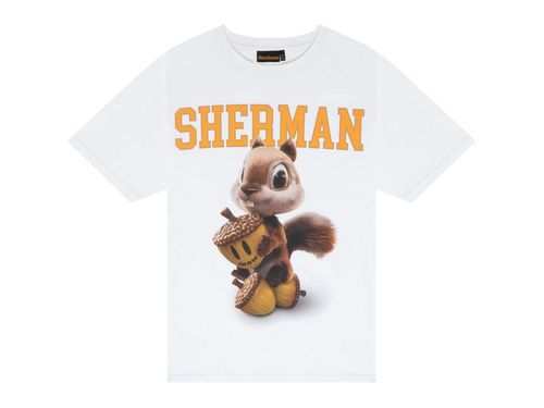 Drew House 3D Sherman SS White Tee