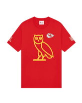 OVO NFL Kansas City Red T-Shirt