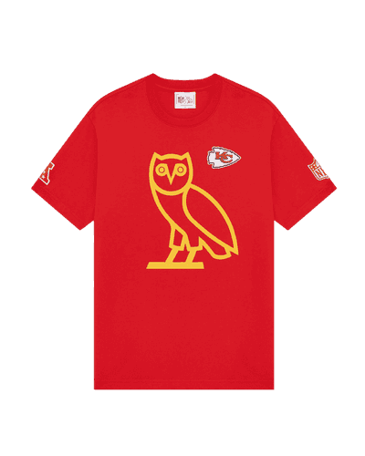 OVO NFL Kansas City Red T-Shirt