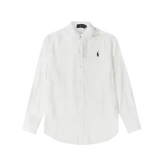 Polo Ralph Lauren Button-Down Collar Cotton Shirt White