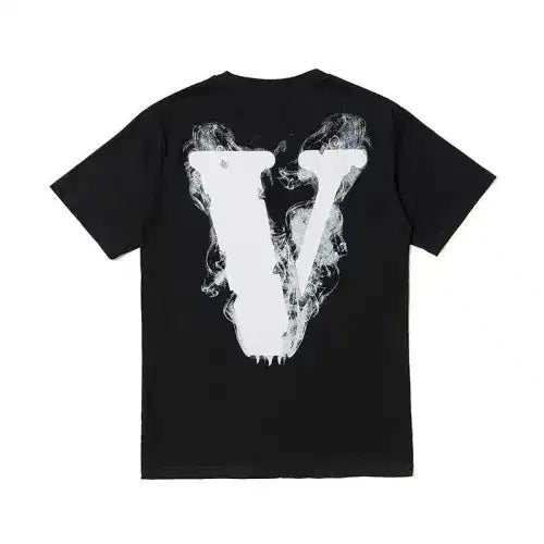 Vlone Pop Smoke Angel Tshirt Black