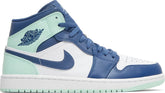 AIR JORDAN 1 MID "BLUE MINT"