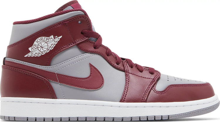 AIR JORDAN 1 MID "CHERRYWOOD RED"